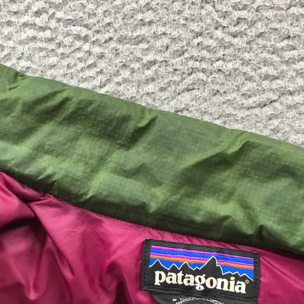 Patagonia Down Sweater Womens Medium Green Insulated Lightweight Puffer Jacket - Picture 16 of 16